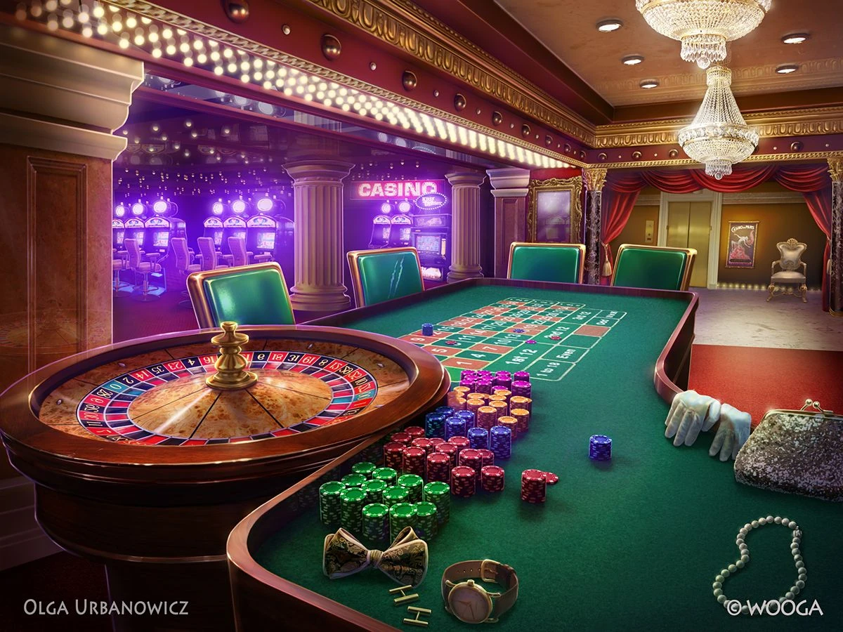 Tampilan kartu dan meja baccarat pada perangkat mobile